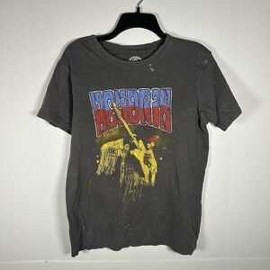 Used JIMI HENDRIX T-SHIRT Grey SIZE Small Authentic Hendrix Brand